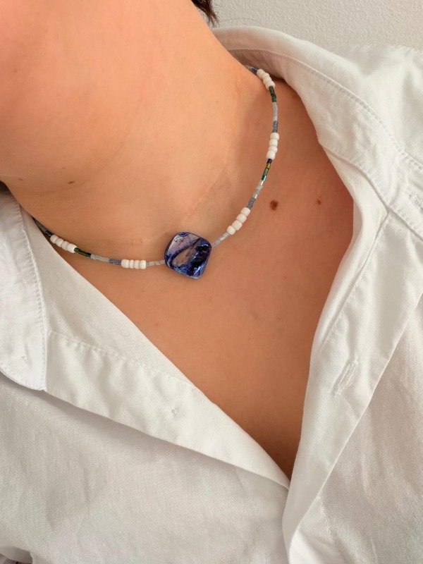 Producto - Collar Loana azul - 1