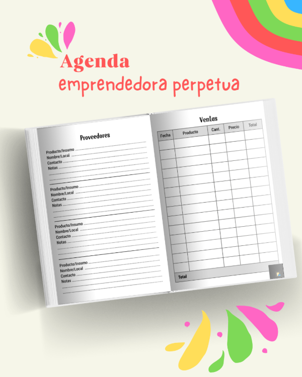 Producto - Agenda emprendedora Perpetua - 1