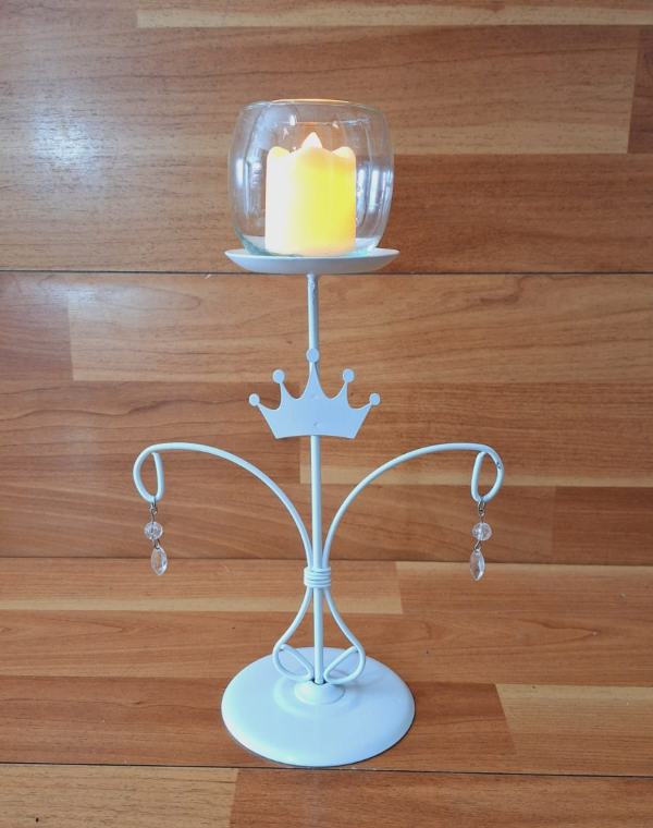 Producto - 10 unidades candelabros - porta vela  corona