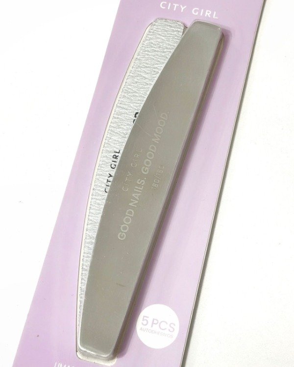 Producto - Lima metálica City Girl + 5 Repuestos