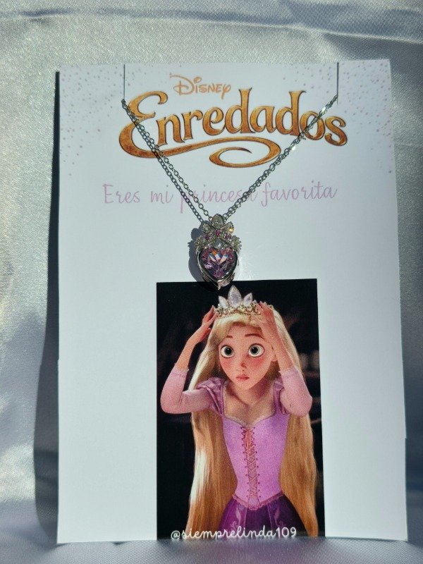 Producto - Collar rapunzel corona