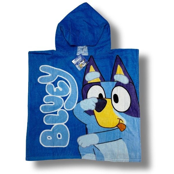 Producto - Bluey - Ponchito Algodon