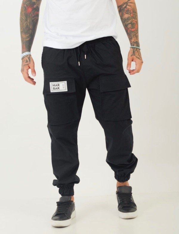 Producto - LÍNEA GABRIEL Jogger gabardina cargo