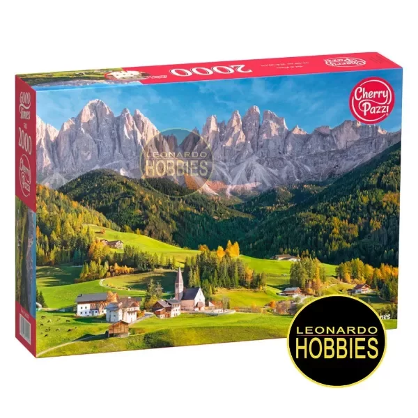 Producto - Valle de Funes en las Dolomitas, Italia 2000 Piezas Cherry Pazzi 50217