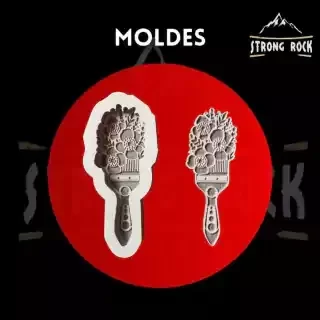 Producto - MOLDE Y SELLO ESTAMPADOR PINCEL 003 13CM
