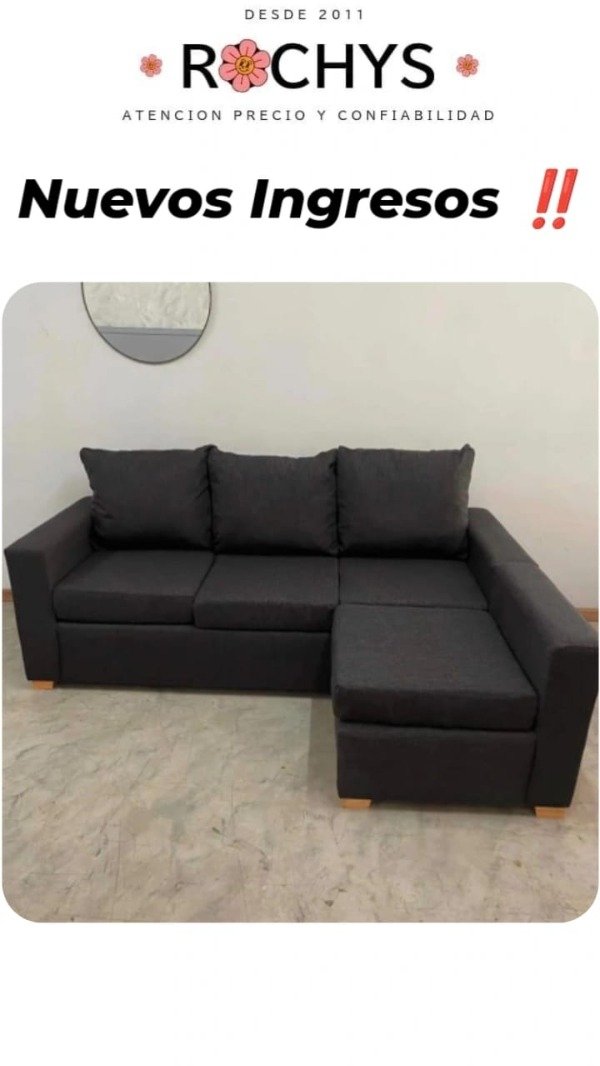 Producto - juego de sillon gris con camastro