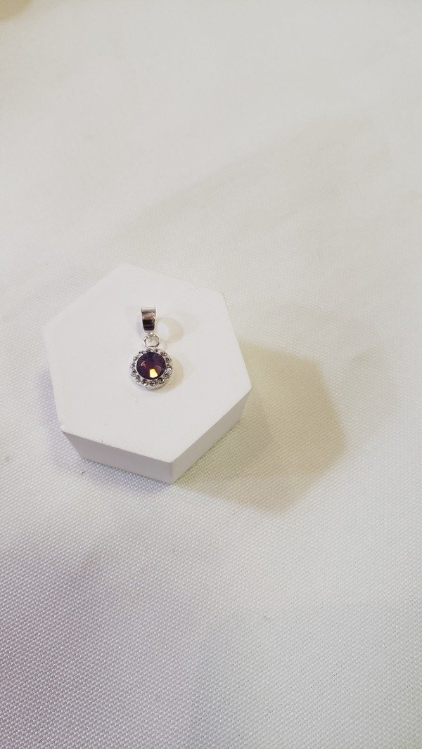 Producto - Dije piedra varios con strass