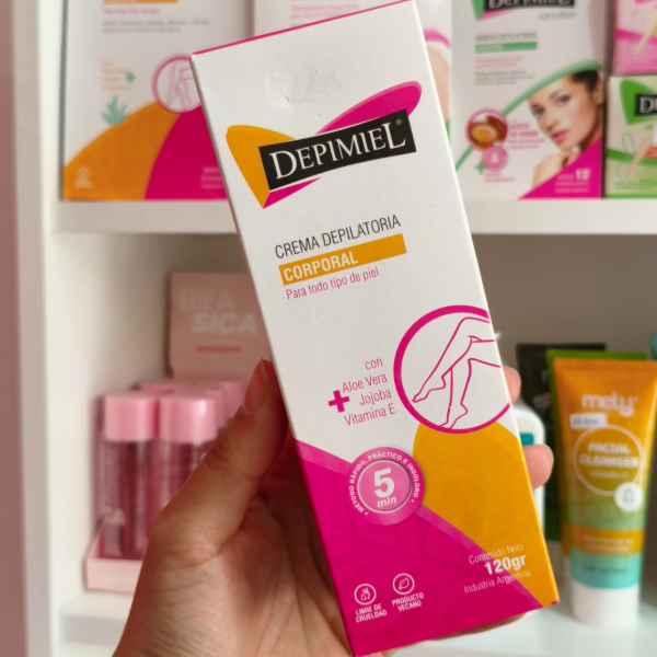 Producto - Crema depilatoria corporal aloe vera 120gr