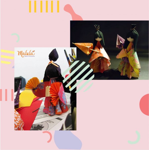 Taller Online Muñecas Japonesas 3d - Origami - malula