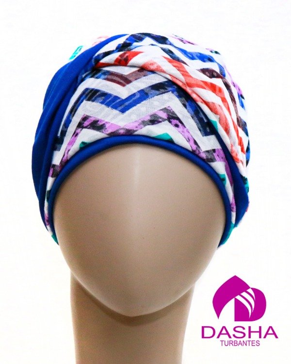 Producto - Turbante Indra Rayas Multicolor