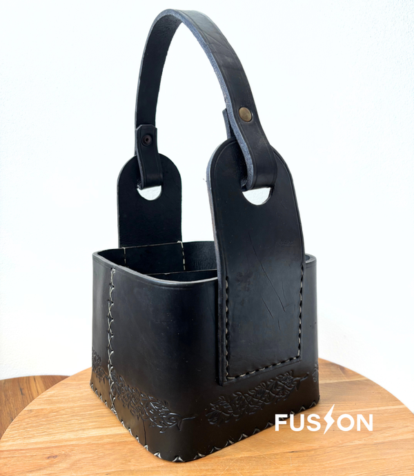 Producto - Canasta Matera Cuero Premium