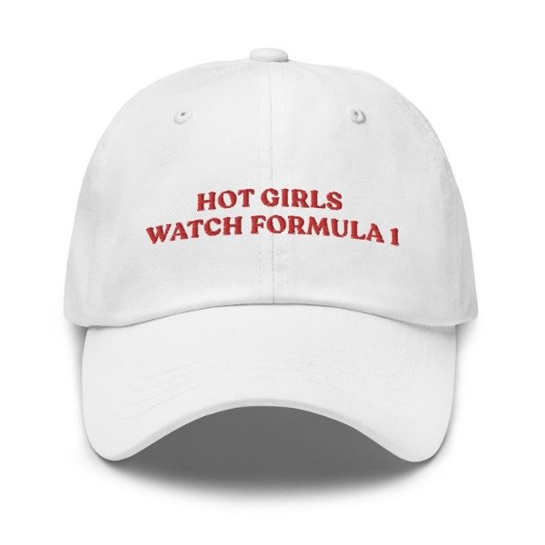 Producto - Gorra "hot girls watch F1"