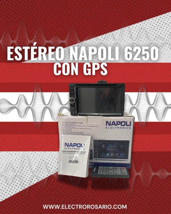Producto - ESTEREO NAPOLI 6250 CON GPS