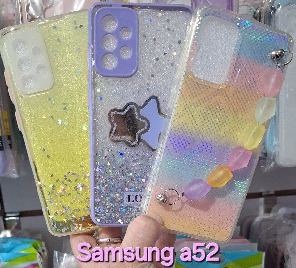 Producto - Fundas brillo. Samsung a52