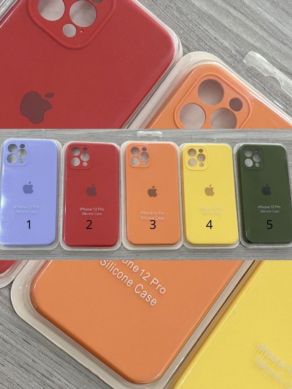 Producto - Silicone Case Maxima Protección iPhone 12 Pro SEDE CIPOLLETTI