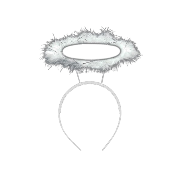 Producto - Vincha aureola angel color blanco