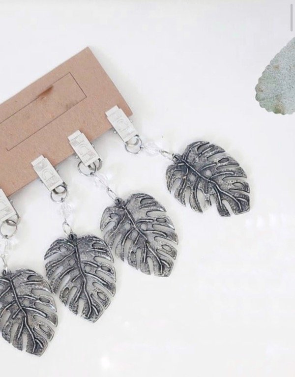 Producto - Pesitas Monstera Plata