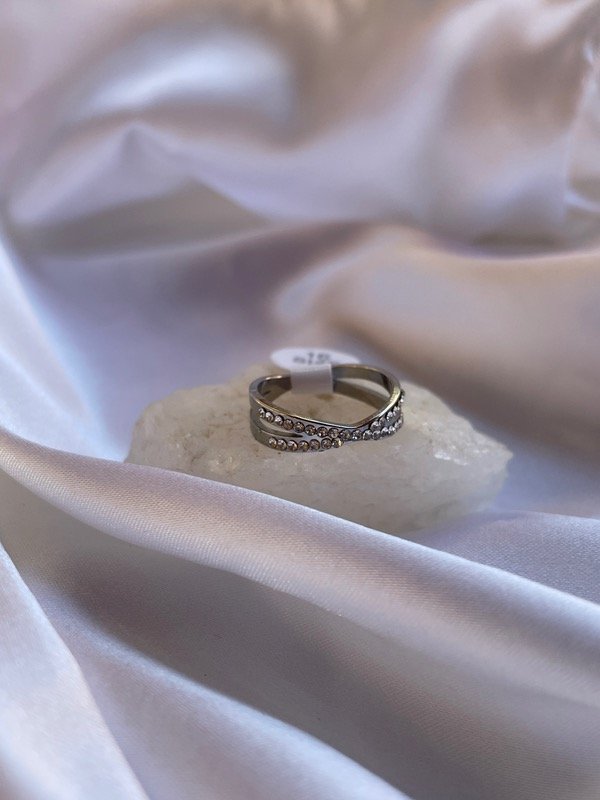 Producto - Anillo Strass Cruzado