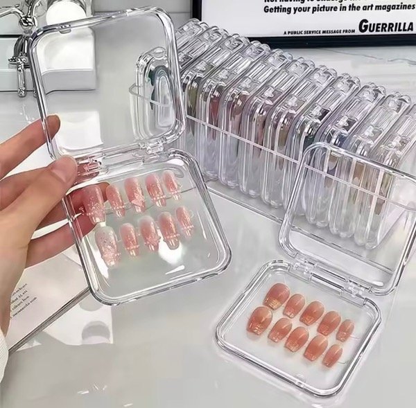 Producto - Caja acrílica organizadora para press on