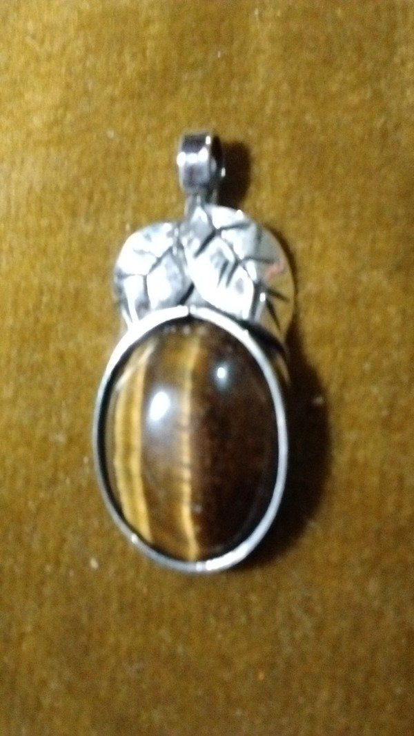 Producto - Dije de plata 925 con Ojo de Tigre - 1