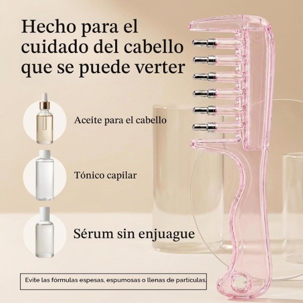 Producto - Peine aplicador de serums para el cuero cabelludo (2 colores) - 6