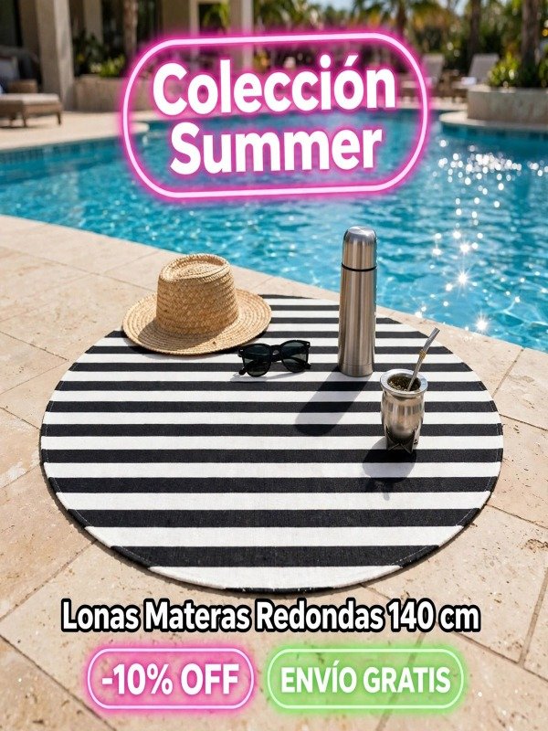Producto - Lonas Materas Redondas 140 cm - 0
