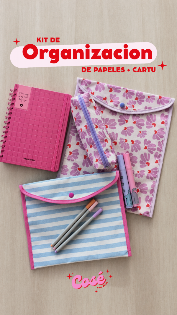 Producto - Kit organizador de papeles + Mini cartu (Tutorial GRATIS en Instagram) - 0