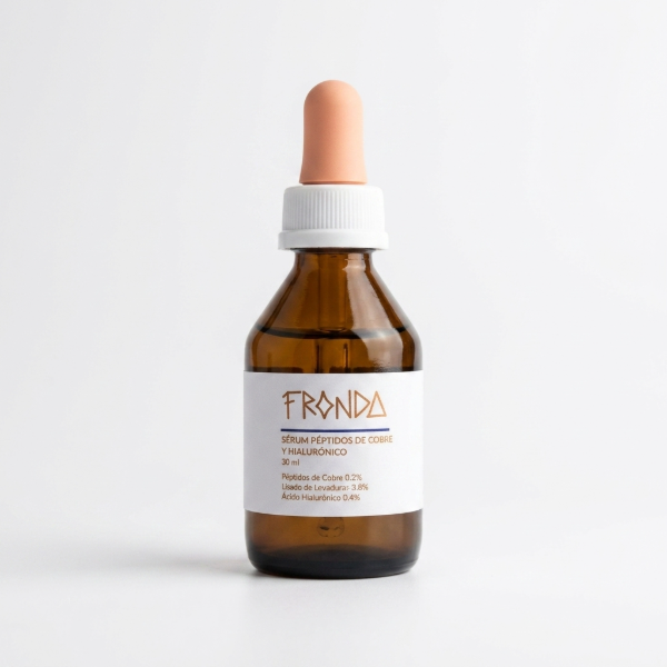 Producto - Serum Péptidos de Cobre, Lisado de Levaduras y Ácido Hialurónico