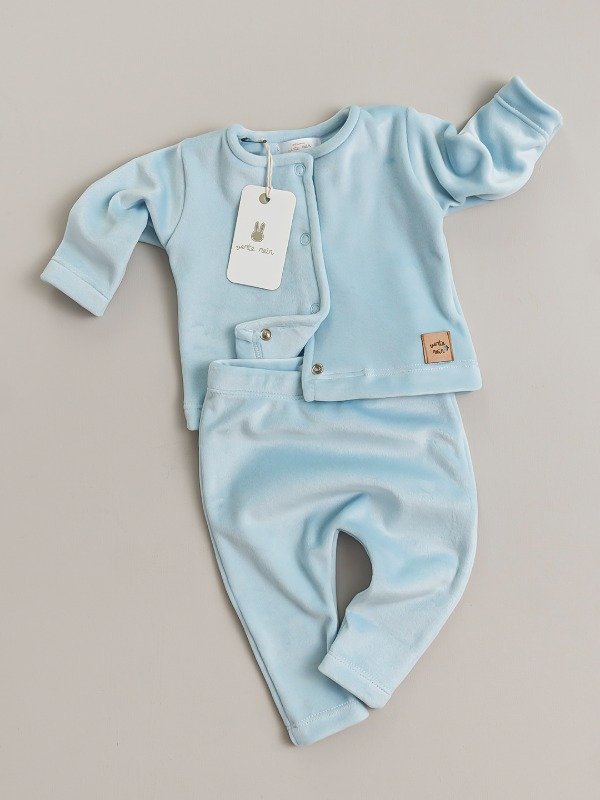 Producto - Conjunto plush Celeste