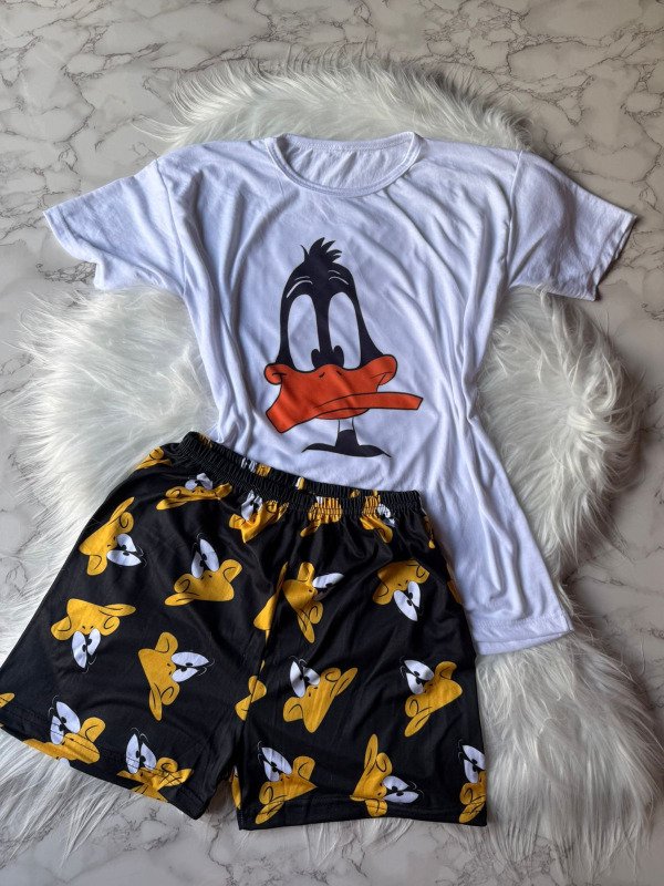 Producto - Pijama animado corto de modal soft c/ modal y lycra - Pato Lucas