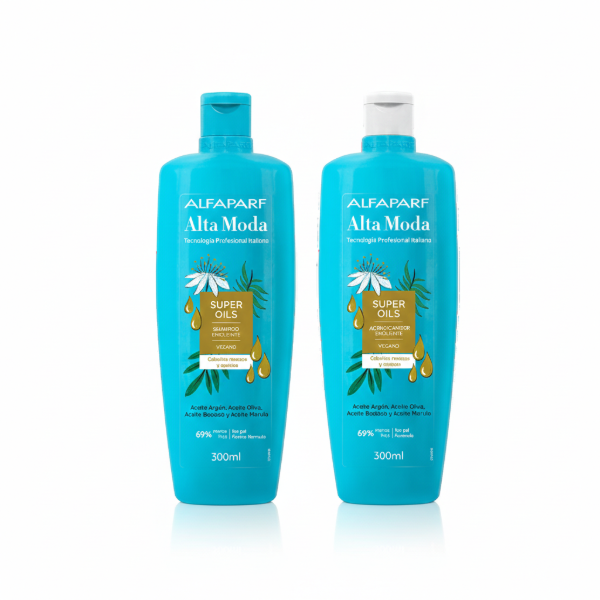 Producto - COMBO Shampoo + Aco SUPER OILS x300 ml