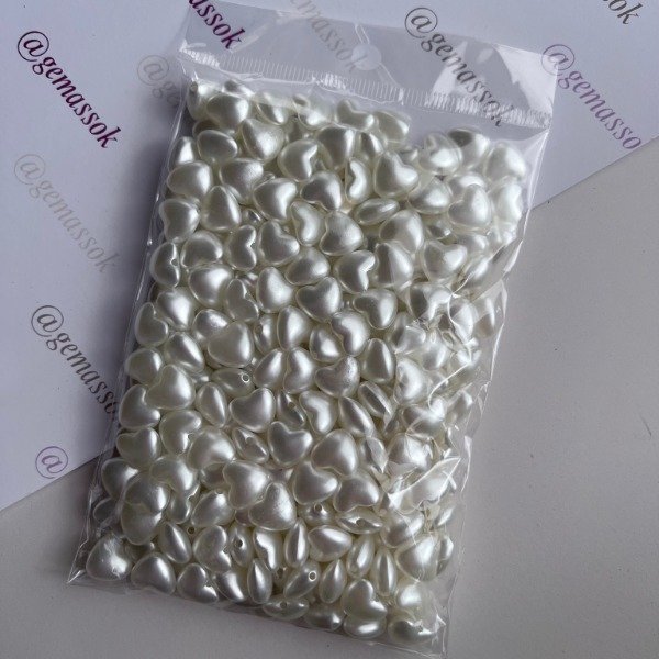 Producto - Corazon perlado XL