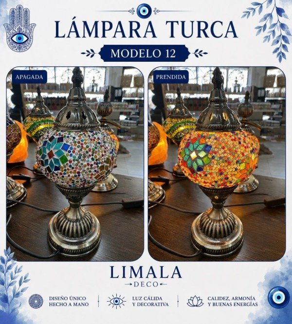 Producto - LAMPARAS TURCAS - 10