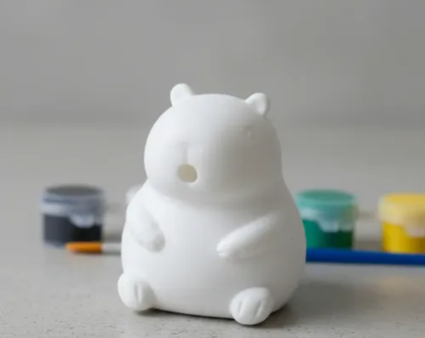 Producto - CAPYBARA DE GOMA PARA PINTAR
