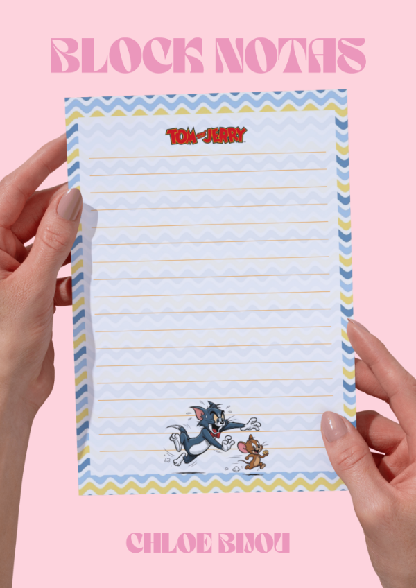 Producto - Block notas A5 Tom y Jerry - 0
