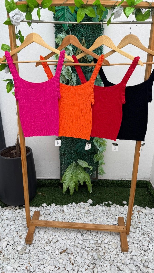 Producto - Musculosa volados hilo