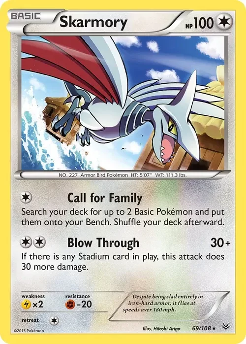 Producto - Skarmory - 69/108 - Roaring Skies
