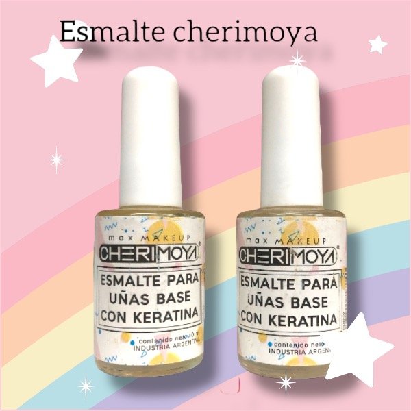 Producto - esmalte Cherimoya con base keratina