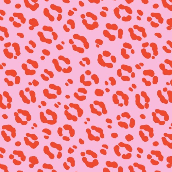 Producto - Animal print rojo y rosa