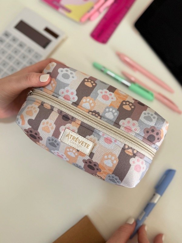 Producto - CARTU CUBO NEOPREN - PATITAS CIERRE BEIGE