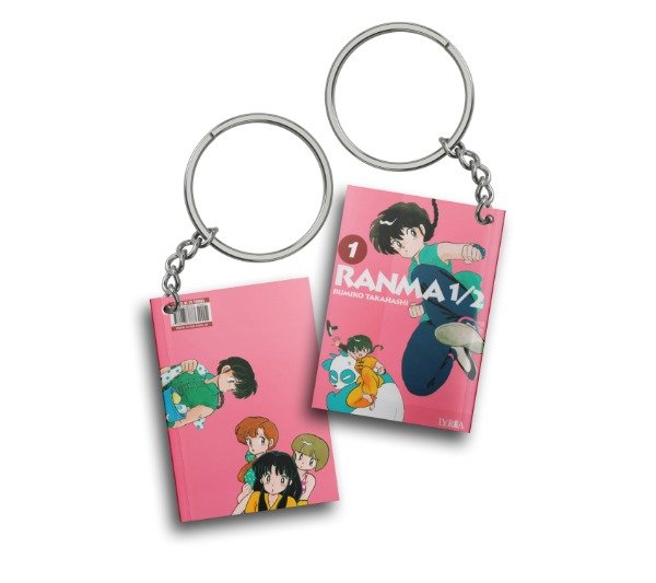 Producto - Llavero Manga Ranma 1/2 Takahashi Tomo 1 All Blue Otorii
