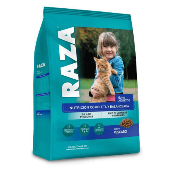 Producto - RAZA GATO ADULTO PESCADO 10KG