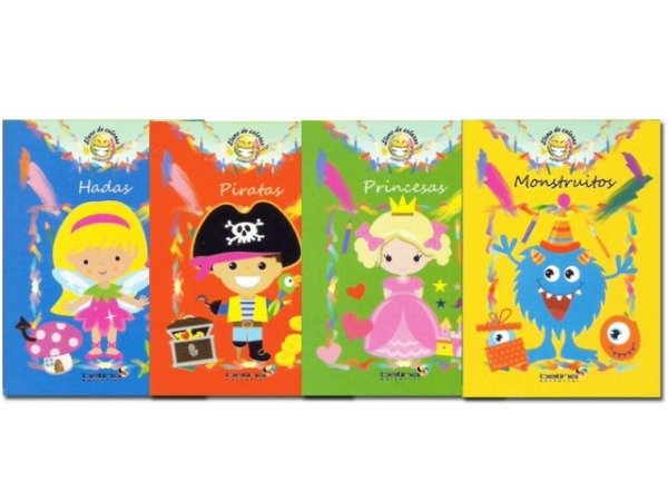 Producto - Libro para colorear Lleno de Colores 6200