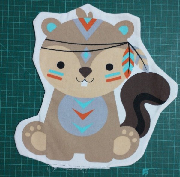 Producto - Almohadón - Mini animalito del Bosque - Ardilla
