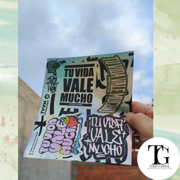 Producto - STICKERS TVM HOLO