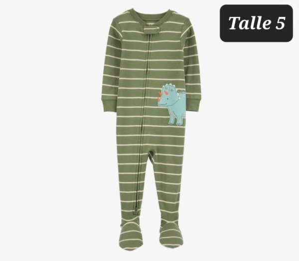 Producto - Enterito carters algodón talle 5 dino
