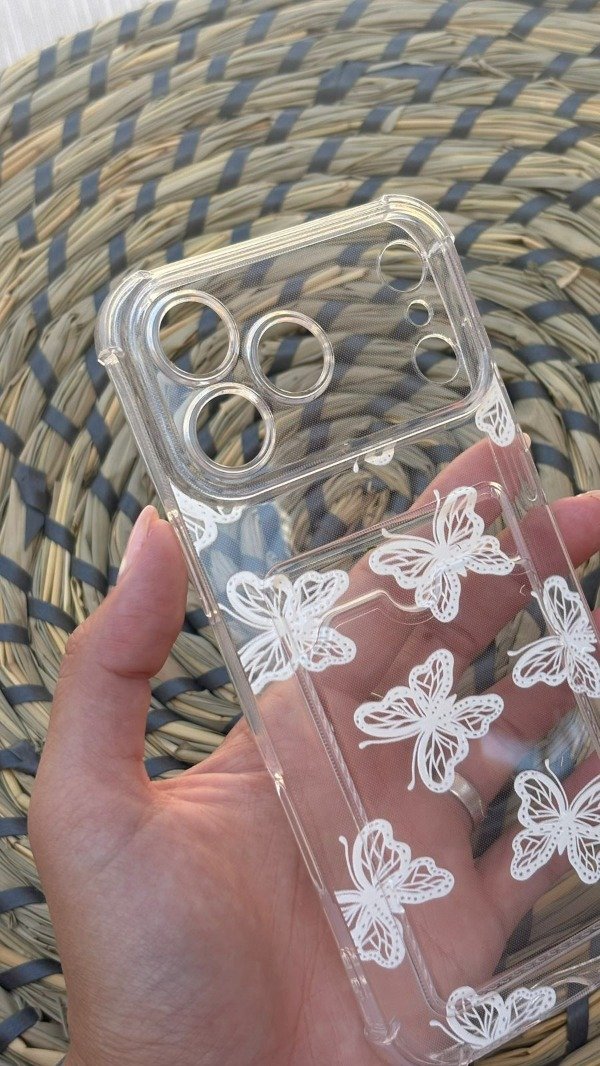 Producto - Case tarjetero mariposa - iPhone 17pro max