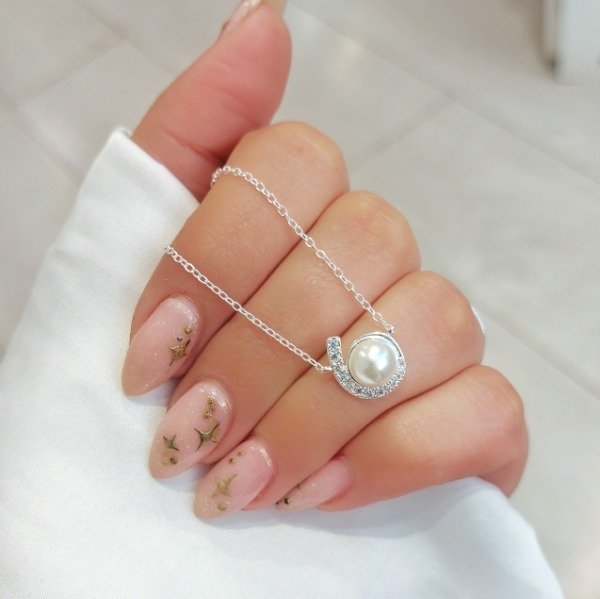 Producto - Conjunto perla con micropavé