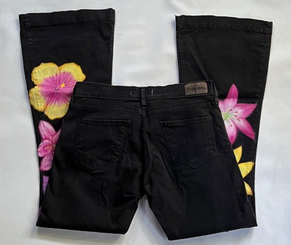 Pantalón Oxford flowers talle 42 — imagen 3