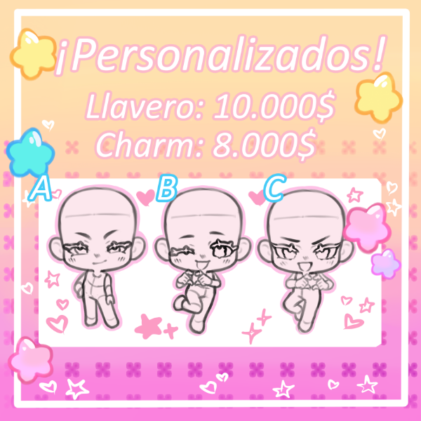 Producto - Acrilicos personalizados individuales